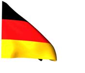 Deutschlandfahne, wehend